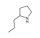 2-propylpyrrolidine Structure