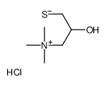(2-hydroxy-3-sulfanylpropyl)-trimethylazanium,chloride结构式