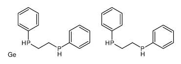 germanium,phenyl(2-phenylphosphanylethyl)phosphane Structure