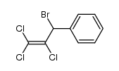 3-bromo-1,1,2-trichloro-3-phenylpropene结构式