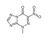 1-methyl-3-nitro-[1,2,4]triazolo[5,1-c][1,2,4]triazin-4-one Structure