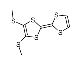 2-(1,3-dithiol-2-ylidene)-4,5-bis(methylsulfanyl)-1,3-dithiole Structure