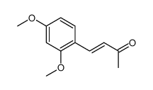4-(2,4-dimethoxyphenyl)but-3-en-2-one结构式