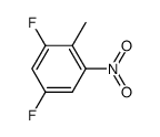 1,5-Difluoro-2-methyl-3-nitro-benzene Structure