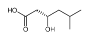 (3S)-3-hydroxy-5-methylhexanoic acid Structure