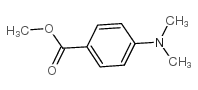 Benzoic acid,4-(dimethylamino)-, methyl ester Structure