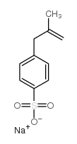 Sodium p-sulfophenyl methallyl ether Structure