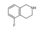 5-Fluoro-1,2,3,4-tetrahydroisoquinoline structure