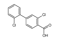 2',3-二氯-[1,1'-联苯]-4-羧酸结构式
