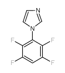 1-(2,3,5,6-四氟苯基)咪唑结构式