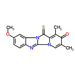 9-Methoxy-1,3-dimethyl-12-thioxopyrido[1',2':3,4]imidazo[1,2-a]benzimidazol-2(12H)-one picture
