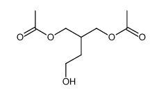 4-acetoxy-3-(acetoxymethyl)butanol结构式