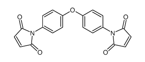 4,4'-二苯基醚二顺丁烯二酰亚胺结构式