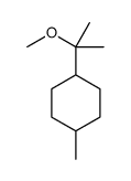 1-(2-methoxypropan-2-yl)-4-methylcyclohexane Structure
