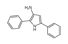 2,5-diphenyl-1H-pyrrol-3-amine Structure