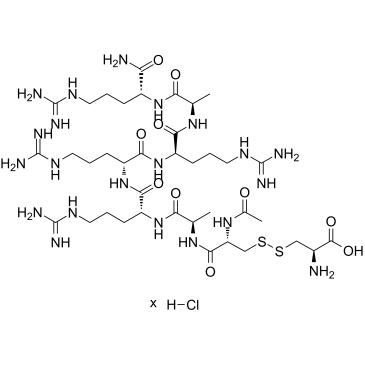 Etelcalcetide hydrochloride结构式