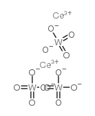 Cerium tungsten oxide Structure