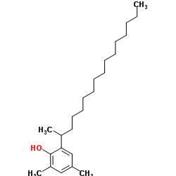 2,4-二甲基-6-(1-甲基十五烷基)-苯酚结构式