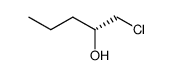 (R)-1-chloropentan-2-ol结构式
