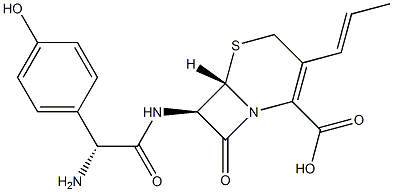 头孢丙烯杂质C结构式