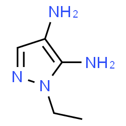1H-Pyrazole-4,5-diamine,1-ethyl-(9CI) Structure
