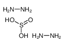 hydrazine,sulfurous acid Structure