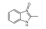 1H-Benzimidazole,2-methyl-,3-oxide(9CI)结构式