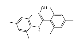 N-hydroxy-2,4,6-trimethyl-N'-(2,4,6-trimethyl-phenyl)-benzamidine Structure