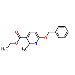 ethyl 6-(benzyloxy)-2-Methylpyridine-3-carboxylate Structure