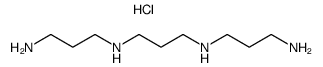 thermospermine tetrahydrochloride Structure