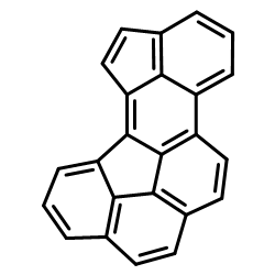 Cyclopenta[hi]indeno[4,3,2,1-cdef]chrysene Structure