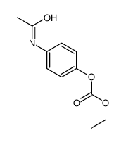 (4-acetamidophenyl) ethyl carbonate结构式