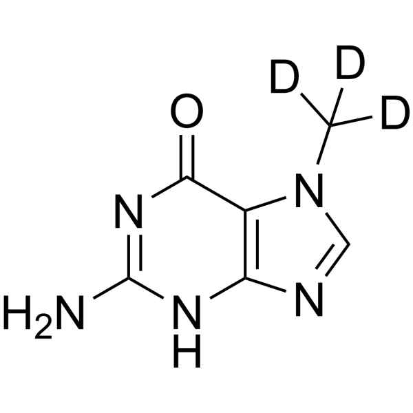 7-Methylguanine-d3 Structure