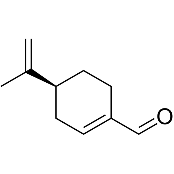 (-)-Perillaldehyde Structure