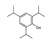 [2,4,6-tri(propan-2-yl)phenyl]germane结构式