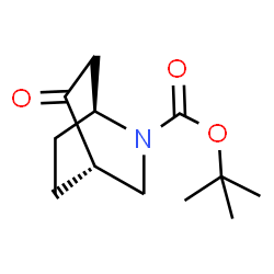 (1S,4S)-5-氧代-2-氮杂双环[2.2.2]辛烷-2-羧酸叔丁酯结构式