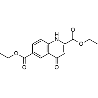 diethyl 4-oxo-1,4-dihydroquinoline-2,6-dicarboxylate Structure
