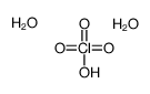 oxidanium,perchlorate,hydrate Structure