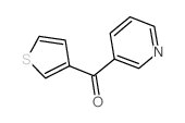 pyridin-3-yl(thien-3-yl)methanone (en)Methanone, 3-pyridinyl-3-thienyl- (en)结构式