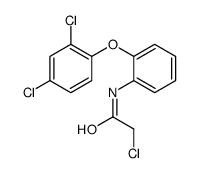 N1-[2-(2,4-DICHLOROPHENOXY)PHENYL]-2-CHLOROACETAMIDE结构式