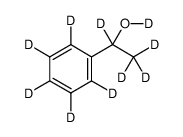 甲基苯甲醇-D10结构式