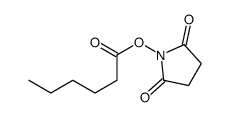 N-hydroxysuccinimide caproic acid ester structure