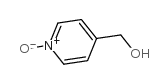 4-吡啶基甲醇N-氧化物结构式