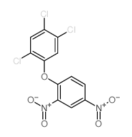 Benzene,1,2,4-trichloro-5-(2,4-dinitrophenoxy)- Structure