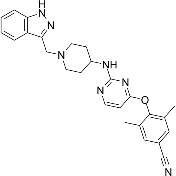 HIV-1 inhibitor-34 Structure