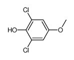 2,6-dichloro-4-methoxyphenol结构式
