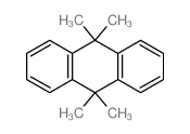 9,10-dihydro-9,9,10,10-tetraMethyl-Anthracene Structure