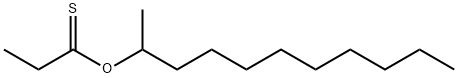 Thiopropionic acid S-undecyl ester Structure