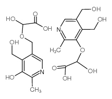 吡多昔酯结构式