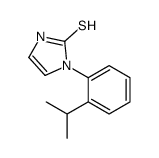 1-(2-异丙基苯基)-1H-咪唑-2-硫醇结构式